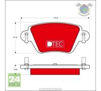 Kit pastiglie freno TRW Posteriore per FORD MONDEO JAGUAR X-TYPE RENAULT KAN #lb