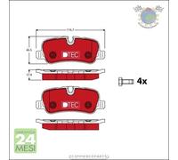 Kit pastiglie freno TRW Posteriore per LAND ROVER RANGE III I DISCOVERY IV NISS