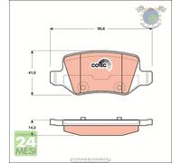 Kit pastiglie freno TRW Posteriore per MERCEDES CLASSE B 200 180 170 160 150 A