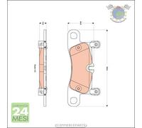 Kit pastiglie freno TRW Posteriore per PORSCHE CAYENNE #oy