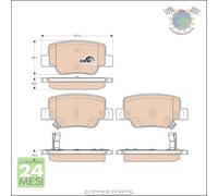 Kit pastiglie freno TRW Posteriore per TOYOTA VERSO
