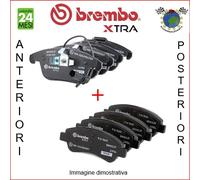 Kit Pastiglie freno Xtra Ant+Post Brembo per AUDI TT Q3 Q2 A3 SKODA SUPERB KODI
