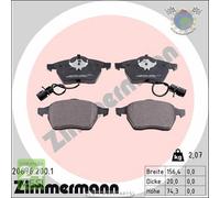 Kit pastiglie freno Zimmermann Anteriore per AUDI 100 A6