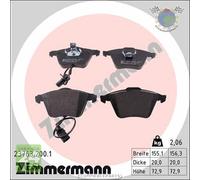Kit pastiglie freno Zimmermann Anteriore per AUDI A8 A6 A4 SEAT EXEO