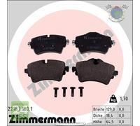 Kit pastiglie freno Zimmermann Anteriore per BMW X2 F39 sDrive X1 F48 2 F46 216
