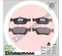Kit pastiglie freno Zimmermann Anteriore per BMW Z4 E85 3.0 2.5 2.2 2.0 Z3 E #08