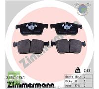 Kit pastiglie freno Zimmermann Anteriore per JAGUAR I-PACE F-PACE XF XE LAND RO