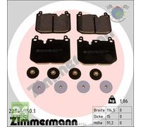 Kit pastiglie freno Zimmermann Anteriore per MINI