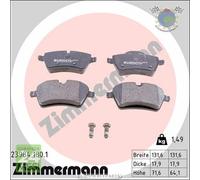 Kit pastiglie freno Zimmermann Anteriore per MINI #2r