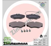 Kit pastiglie freno Zimmermann Anteriore per RENAULT AVANTIME ESPACE