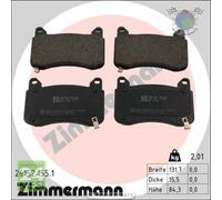Kit pastiglie freno Zimmermann Anteriore per TESLA MODEL #hl