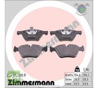 Kit pastiglie freno Zimmermann PB:Z Anteriore per BMW 5 E61 525 523 520 E60
