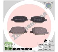 Kit pastiglie freno Zimmermann Posteriore per ALFA ROMEO SPIDER BRERA 159 LANCI