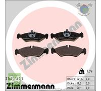 Kit pastiglie freno Zimmermann Posteriore per MERCEDES SPRINTER 216 214 213 212