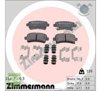 Kit pastiglie freno Zimmermann Posteriore per OPEL INSIGNIA A SAAB 9-5 #3z