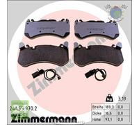 Kit pastiglie freno Zimmermann RD:Z Anteriore per AUDI A7 A6