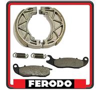 KIT PASTIGLIE PASTICCHE FRENO + GANASCE FRENO FERODO COMPATIBILE PER PIAGGIO LIBERTY 125 DAL 2016 IN POI - PIAGGIO LIBERTY 150 DAL 2016 IN POI