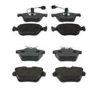 Kit Pastiglie Pattini Pasticche Anteriori e Posteriori compatibile per Alfa Rome