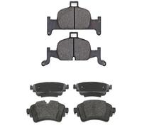 Kit Pastiglie Pattini Pasticche Anteriori e Posteriori compatibile per AUDI A6 (
