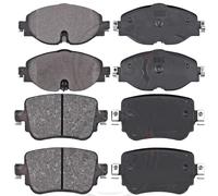 Kit Pastiglie Pattini Pasticche Anteriori e Posteriori compatibile per CHRYSLER