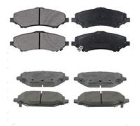 Kit Pastiglie Pattini Pasticche Anteriori e Posteriori compatibile per CHRYSLER