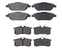 Kit Pastiglie Pattini Pasticche Anteriori e Posteriori compatibile per CITROEN C