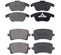 Kit Pastiglie Pattini Pasticche Anteriori e Posteriori compatibile per CITROEN C