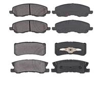 Kit Pastiglie Pattini Pasticche Anteriori e Posteriori compatibile per CITROEN C