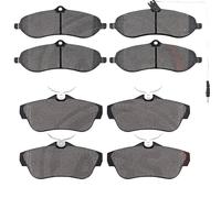 Kit Pastiglie Pattini Pasticche Anteriori e Posteriori compatibile per CITROËN J