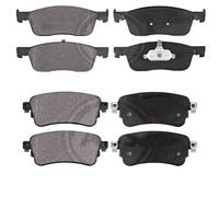 Kit Pastiglie Pattini Pasticche Anteriori e Posteriori compatibile per CITROEN J