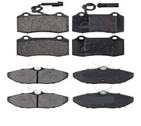 Kit Pastiglie Pattini Pasticche Anteriori e Posteriori compatibile per DODGE VIP