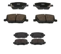 Kit Pastiglie Pattini Pasticche Anteriori e Posteriori compatibile per FIAT BRAV