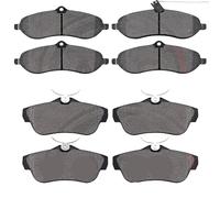 Kit Pastiglie Pattini Pasticche Anteriori e Posteriori compatibile per FIAT SCUD