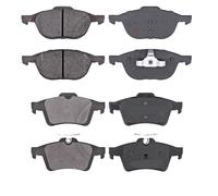 Kit Pastiglie Pattini Pasticche Anteriori e Posteriori compatibile per FORD FOCU