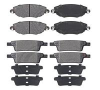 Kit Pastiglie Pattini Pasticche Anteriori e Posteriori compatibile per FORD PUMA