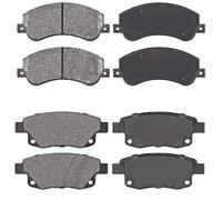 Kit Pastiglie Pattini Pasticche Anteriori e Posteriori compatibile per FORD TRAN