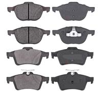 Kit Pastiglie Pattini Pasticche Anteriori e Posteriori compatibile per FORD TRAN