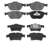 Kit Pastiglie Pattini Pasticche Anteriori e Posteriori compatibile per HONDA CIV