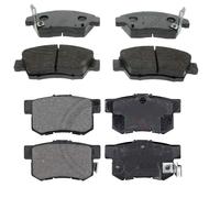Kit Pastiglie Pattini Pasticche Anteriori e Posteriori compatibile per HONDA CR-