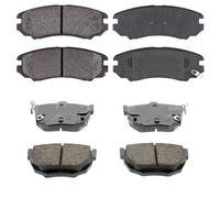 Kit Pastiglie Pattini Pasticche Anteriori e Posteriori compatibile per HYUNDAI G