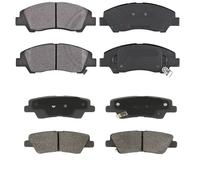 Kit Pastiglie Pattini Pasticche Anteriori e Posteriori compatibile per HYUNDAI i