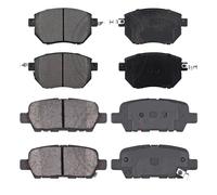 Kit Pastiglie Pattini Pasticche Anteriori e Posteriori compatibile per ISUZU D-M