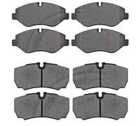 Kit Pastiglie Pattini Pasticche Anteriori e Posteriori compatibile per IVECO DAI