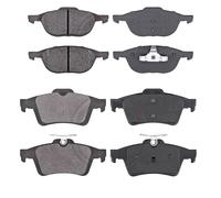 Kit Pastiglie Pattini Pasticche Anteriori e Posteriori compatibile per MAZDA 6 (