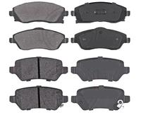 Kit Pastiglie Pattini Pasticche Anteriori e Posteriori compatibile per OPEL COMB
