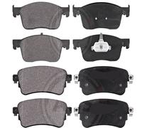 Kit Pastiglie Pattini Pasticche Anteriori e Posteriori compatibile per PEUGEOT E