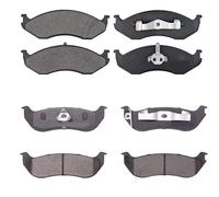 Kit Pastiglie Pattini Pasticche Anteriori e Posteriori per JEEP WRANGLER II (TJ)