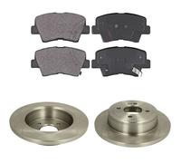 Kit Pastiglie Pattini Pasticche e Dischi Posteriori COMPATIBILE PER HYUNDAI ACCE
