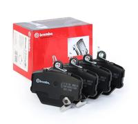 KIT PASTIGLIE PATTINI PASTICCHE FRENO PER SMART FORTWO CABRIO CITY-COUPE