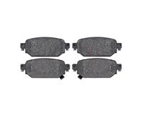 Kit Pastiglie Pattini Pasticche Posteriori compatibile per MAZDA 3 (BM,BN)